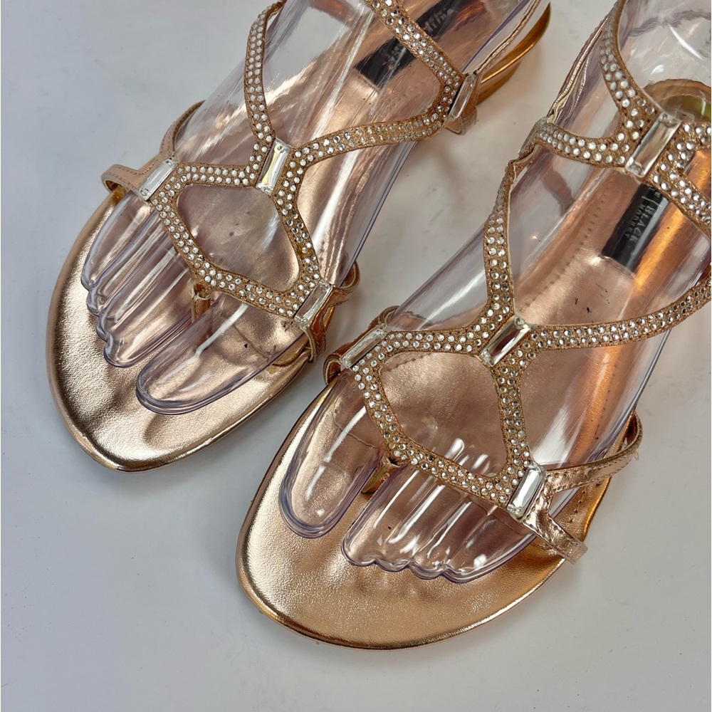 WHBM ROSE GOLD GLADIATOR SANDAL - Picture 8 of 11